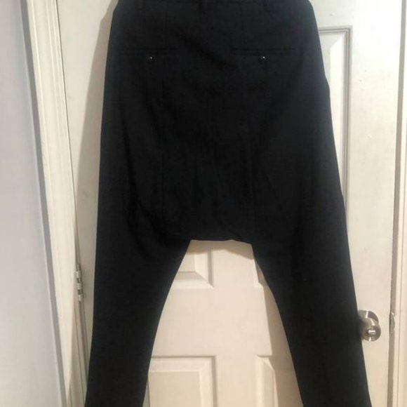 Rick Owens Drop Crotch Trousers - Picture 4 of 4